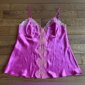 Y2K Silk&Satin lingerie cami